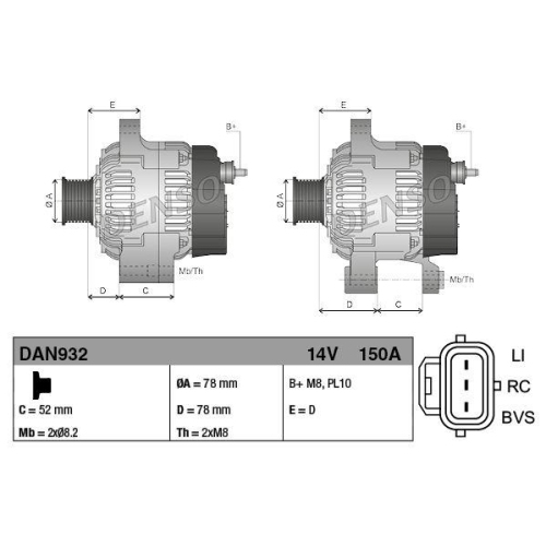 DENSO Generator / Alternator