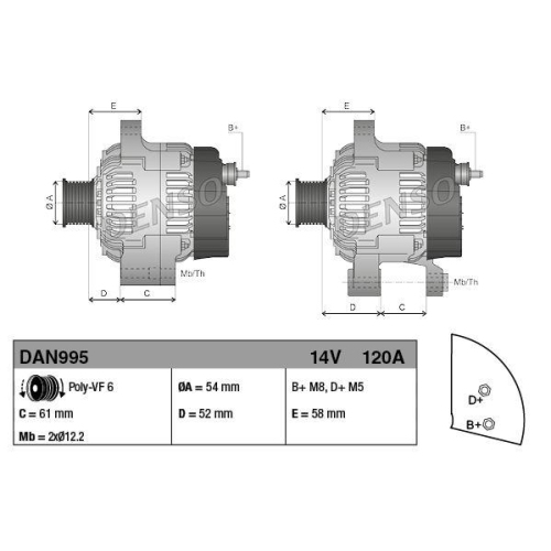DENSO Generator / Alternator