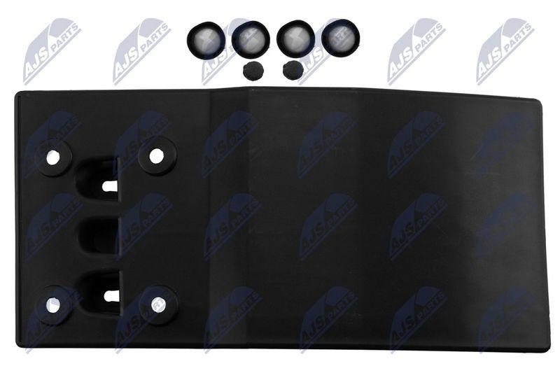 Ornament lateral Ford Transit Custom 2016-, Tourneo Custom 2016-; stanga, sub capac rezervor; GK21V20206BA; NTY, aftermarket