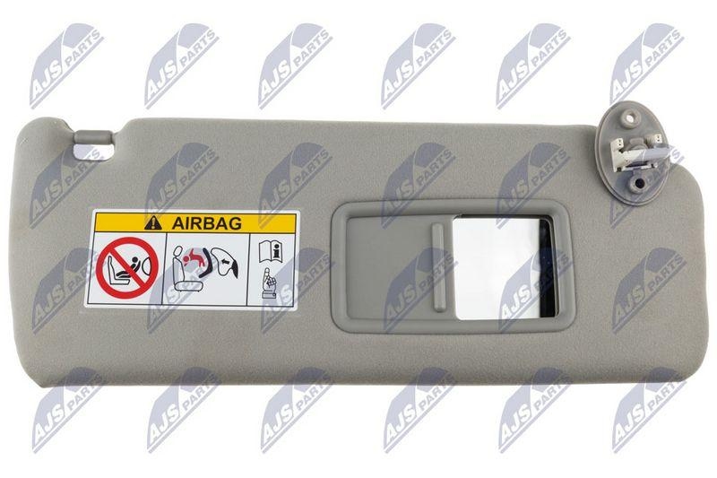 Parasolar Toyota Land Cruiser Prado 2009-; partea dreapta, gri; 74310-0G030; NTY, aftermarket