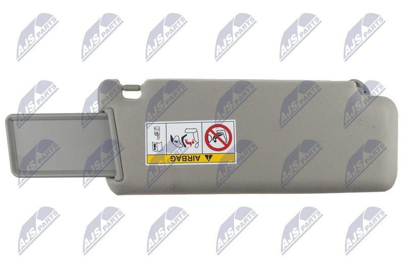 Parasolar Toyota Land Cruiser Prado 2009-; partea stanga, gri; 74320-0G030; NTY, aftermarket