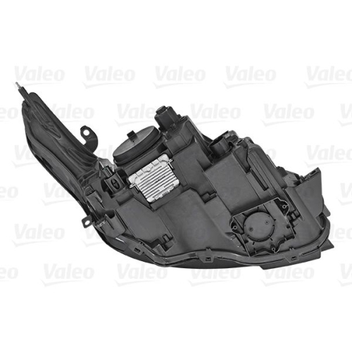 Far Land Rover Range Rover (L405), 11.2012-12.2017, partea Stanga, xenon; cu sistem iluminat in curba; cu lumina de zi; D3S; electric; reflector negru, negru; cu bec descarcare in gaz; cu transformator; cu motor, VALEO