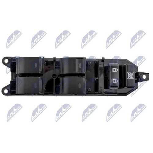 Comutator reglaj geam Toyota Land Cruiser Prado 2009-2017, Land Cruiser 2007-, iluminat albastru, 84040-60220