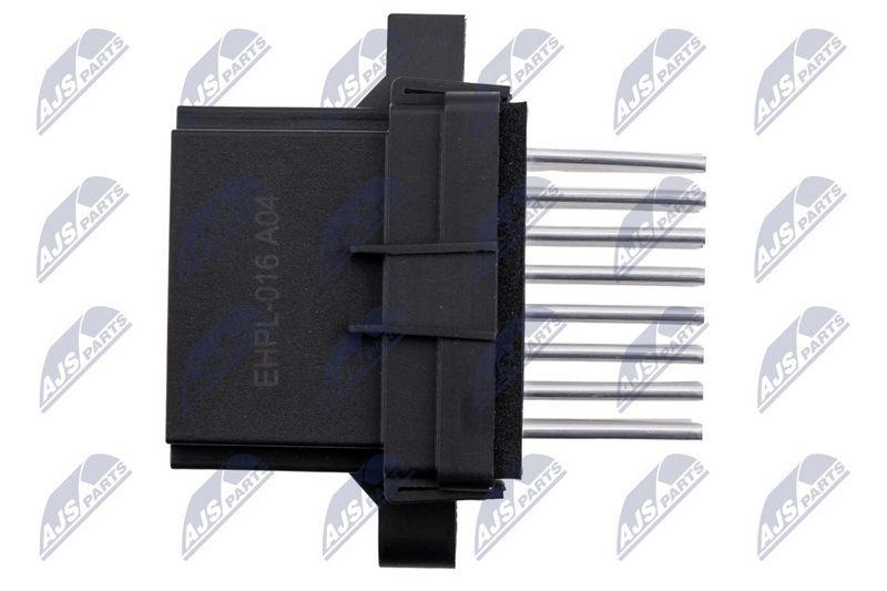 Rezistor ventilator habitaclu Opel Astra J 2009-, Insignia A 2008-2017, Meriva B 2010-2017, Mokka 2012-, Zafira C 2011-, Cascada 2013-2019; 7 pini; 13598091; NTY, aftermarket
