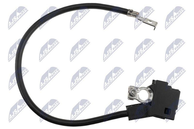 Cablu acumulator negativ (-) BMW seria 7 (F01, F02) 2008-, seria 5 GT (F07) 2009-, seria 5 (F10, F11) 2009-, X3 (F25) 2010-, X4 (F26) 2013-; 61219302358; NTY, aftermarket