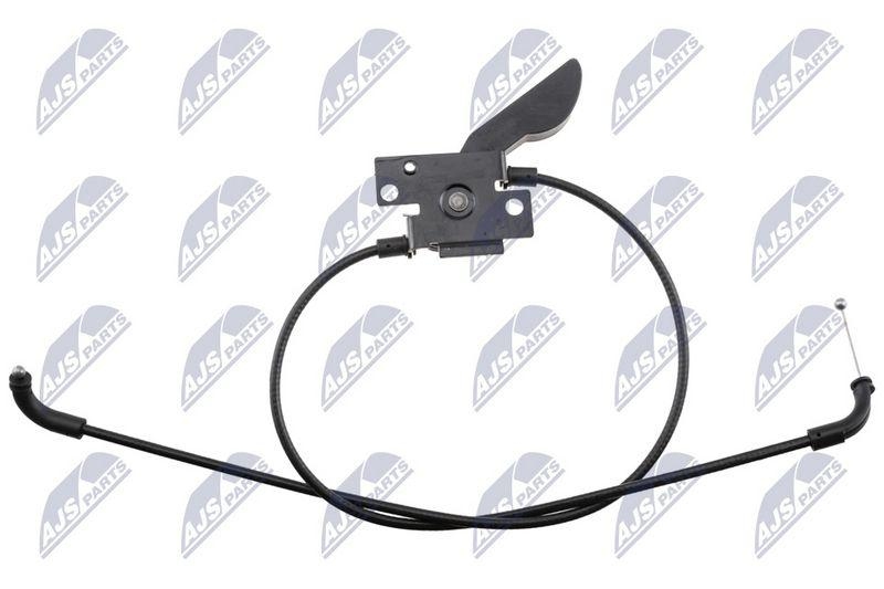 Cablu deschidere, capota motor BMW 5 (F10 / F10n / F11 / F11n) 2009-, 7 (F01 / F01n / F02 / F02n / F04) 2008-; 51237183765; NTY, aftermarket