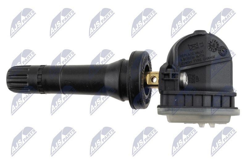 Senzor presiune roti TPMS Ford Ecosport 2018-, Fiesta 2017-, Focus IV 2018-, Galaxy 2015-, Mondeo V 2018-, Puma 2019-, S-Max 2015-; 433MHz, supapa din cauciuc; F2GZ-1A189-B; NTY, aftermarket