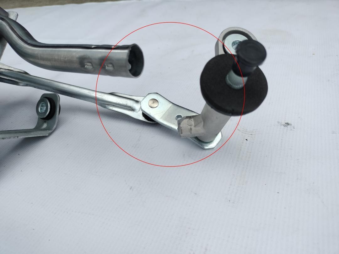 Mecanism stergator parbriz cu motoras Citroen Jumper 2006-, Fiat Ducato 2006-, Peugeot Boxer 2006-, 1363338080 -MECANISM RUPT, MOTORAS FILOSIBIL