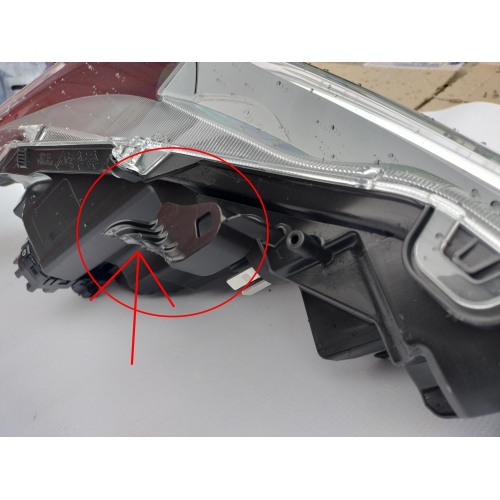 Far TOYOTA COROLLA (E210), 07.2018-, model SEDAN, Farba, fata, partea stanga, cu 'lumina de zi' tip LED; LED; electric; cu motor; CLEME RUPTE -VEZI POZE