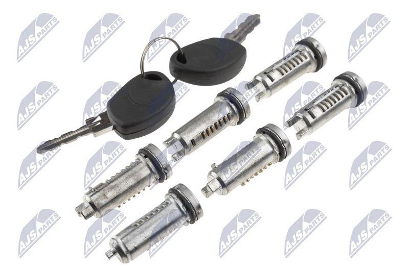 Set butuci, yale usi Iveco Daily 2006-; 6 bucati, cu doua chei; 2996075; NTY, aftermarket