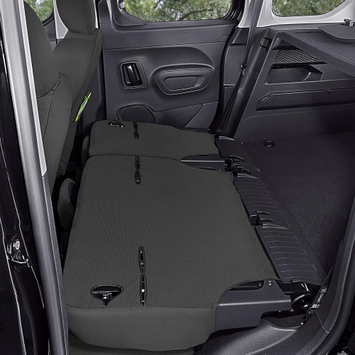 Set huse scaune auto Kegel Tailor Made pentru Peugeot Rifter, Partner Van dupa 2019, Citroen Berlingo 3 dupa 2019, Opel Combo E dupa 2019, Toyota Proace City, fata + spate, bancheta spate 2+1