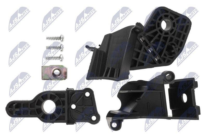 Set reparatie faruri Citroen Jumpy 2016-, Spacetourer 2016-, Fiat Scudo 2022-, Opel Vivaro C 2019-, Zafira Life 2019-, Peugeot Expert 2016-, Traveller 2016-; partea dreapta; 1614312580; NTY, aftermarket