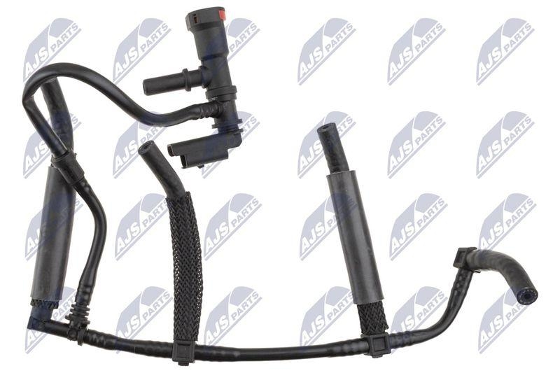 Furtun supracurgere combustibil 1.5 DCI Dacia Duster 2010-, Lodgy 2012-, Nissan Juke 2010-, Qashqai 2010-, Renault Captur 2015-, Clio III 2005-, Kangoo II 2010-, Laguna III 2007-, Megane III 2009-; 166717694R; NTY, aftermarket