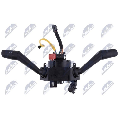 Comutator coloana directie Fiat Grande Punto 2005-, Punto Evo 2008-, semnalizare claxon, comutator lumini, stergatoare, cu spira airbag, pentru vehicule fara senzor unghi de virare, 735521316