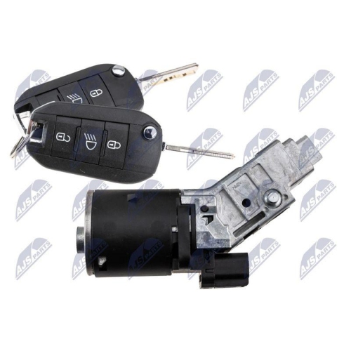 Contact pornire Citreon C3 2009-, C4 Cactus 2014-, C5 3 2008-, Jumpy 2016-, Peugeot 208 2012-, 308 2 2013-, 2008 2013-, 3008 2009-, Expert 2007-, 3 Pini-doua chei cu telecomanda inclusa, 9673257480