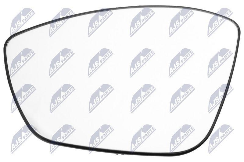 Geam oglinda exterioara Opel Corsa F 2019-, Peugeot 208 2012-; partea stanga; 1607512180; NTY, aftermarket