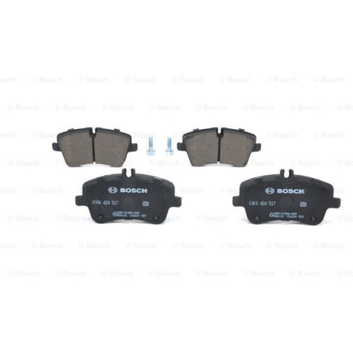 Set placute frana BOSCH 0986424517 fata Mercedes-Benz Slk (R171) C-Class (W203) C-Class T-Model (S203) C-Class Cupe (Cl203) Clk (C209) Clc-Class (Cl203) Clk Cabriolet (A209)