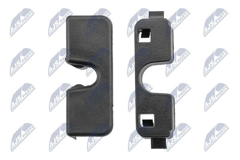 Ghidaj polita, rola portbagaj Opel Corsa D 2006-, Corsa E 2014-, Crossland X / Crossland 2017-, Meriva B 2010-; 2 piese; 39201660; NTY, aftermarket