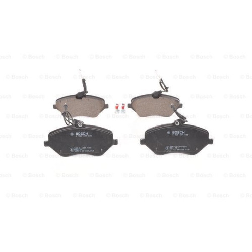 Set placute frana Bosch 0986494098, parte montare : punte fata