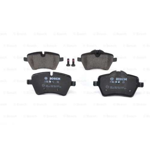 Set placute frana BOSCH 0986494168 fata Mini Mini Cabriolet (R57) Mini Roadster (R59) Mini Cupe (R58) Mini Cabriolet (R52) Mini (R50, R53) Mini Clubman (R55) Mini (R56)