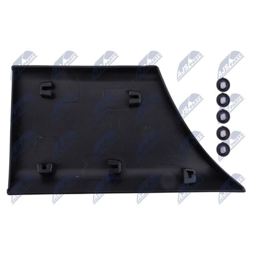 Bandou decorativ panou lateral Renault Master 3 2010-, Opel Movano B 2010-, Dreapta, -Spate, pt versiune long, 768F30005R