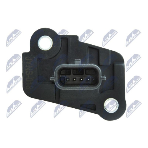 Senzor debit aer motor 1.6 Nissan Qashqai 2, Juke, Pulsar, X-Trail 3; Renault Megane 4, Talisman; 06.2010-, 4 Pini, 22680BV80B