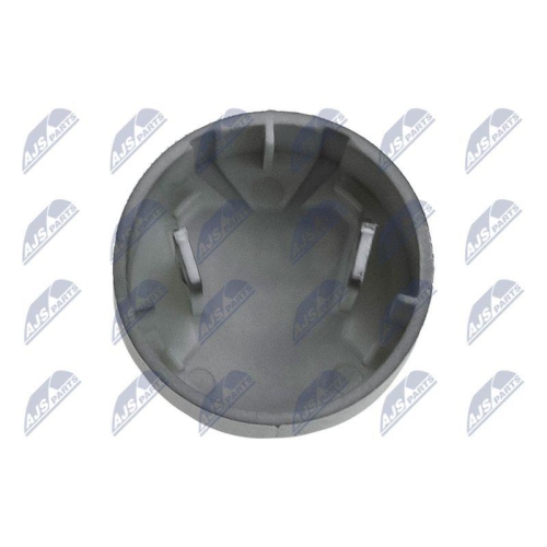 Capac buton pornire/oprire Bmw Seria 5 F10, F11 2009-, 7 F01, F02 2008-, 6 F12 2010-, 6 Coupe F13 2011-, pt comutator cu Start-Off Automat -culoare : Argintiu, 61319153831