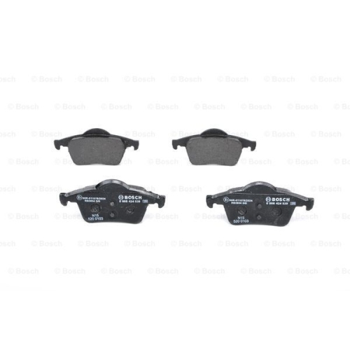 Set placute frana punte spate Volvo S60, 2000-2009; S70 (LS) 1997-2000, S80, 1998-2006; V70, 1997-2007; XC70 Cross Country 1997-2007; Bosch 0986424539