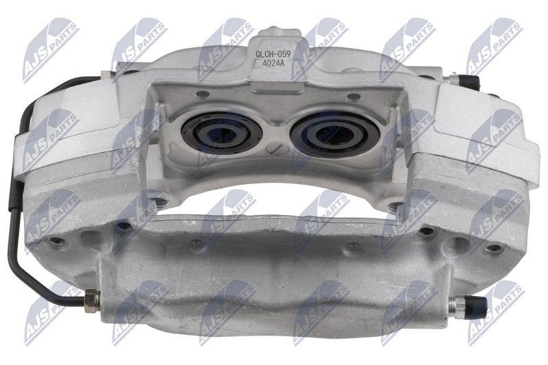 Etrier frana Tesla Model S 2012-, Model X 2015-; partea din spate, dreapta, electric, sistem BREMBO; 1027644-00-A; NTY, aftermarket