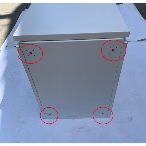 Clasificator, fiset metalic 2 sertare cu role 560x340x480mm, RaL7035 Breckner Germany; FARA ROTI , FARA CHEIE