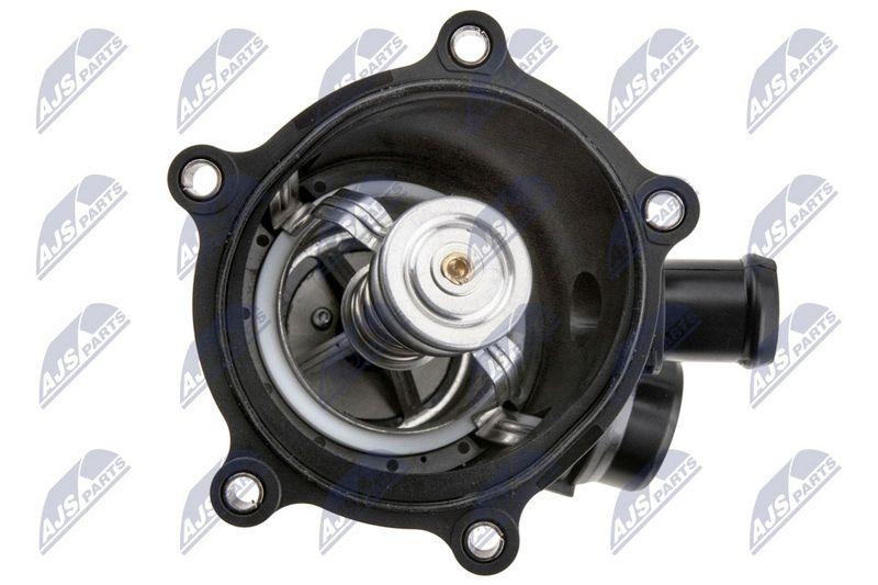 Termostat cu carcasa Audi S6/Rs6 C7 4.0 2012-, S7/Rs7 4.0 2012-, A8/S8 4.0 2012-, Bentley Continental Coupe / Cabriolet 4.0 2011-, Flying Spur 4.0 2013-; 079121115BD; NTY, aftermarket