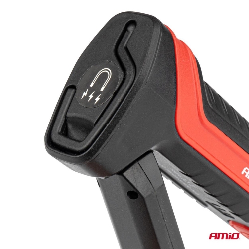 Lanterna de lucru cu brat flexibil, 4W, 2200mAh, 6500K, 400lm, cu port USB-C, AMiO