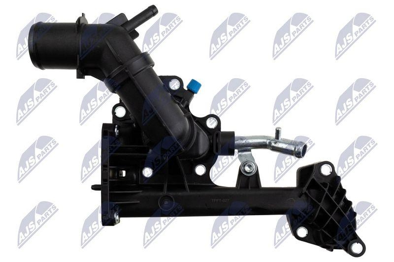 Termostat cu carcasa Fiat Tipo 1.6 D 2016-, Doblo 1.6 D 2016, 500l/500x 1.6 D 2012-, Jeep Renegade 1.6 CRD 2014-; 55254237; NTY, aftermarket