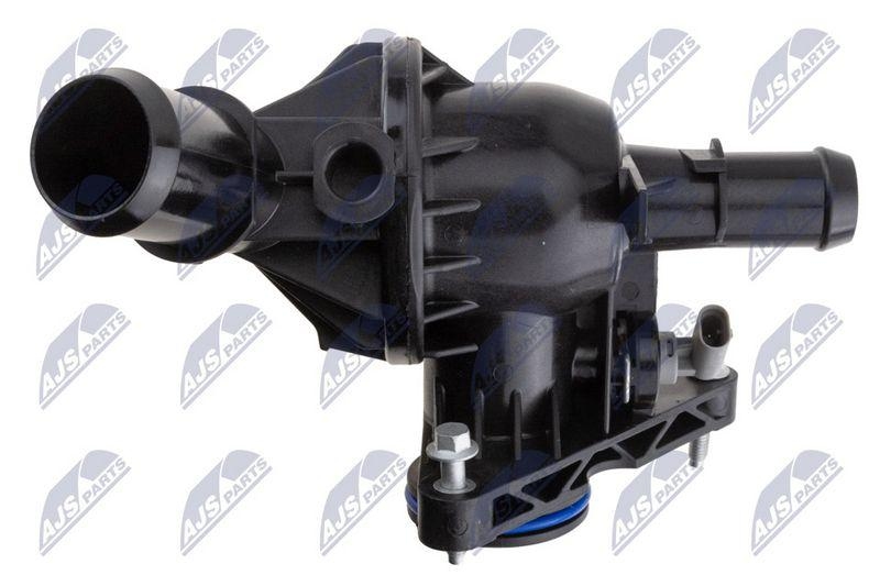 Termostat cu carcasa Ford Transit V363 2.0 Ecoblue 2019-, Tourneo 2.0 Ecoblue 2019-; KK2Q9K478CA; NTY, aftermarket