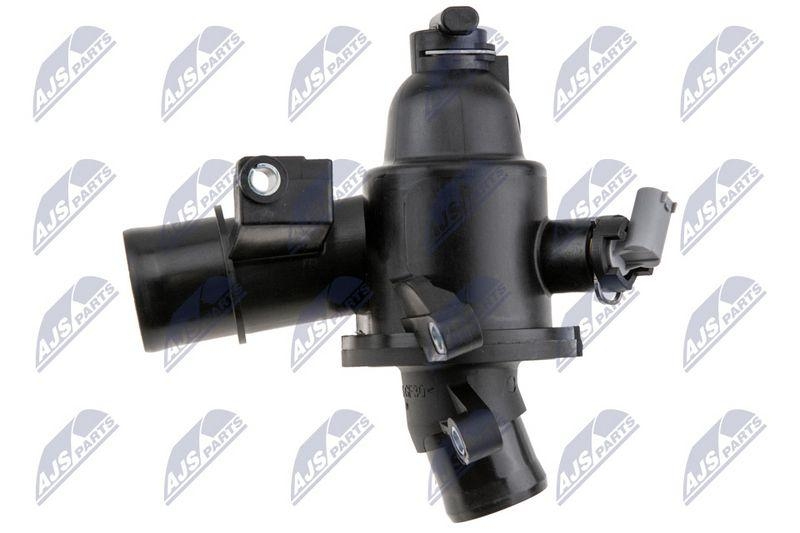 Termostat cu carcasa Mercedes C (W205) 200 D / 220 D / 250 D 2014-, Glc 220 D / 250 D 2016-; 6512001400; NTY, aftermarket