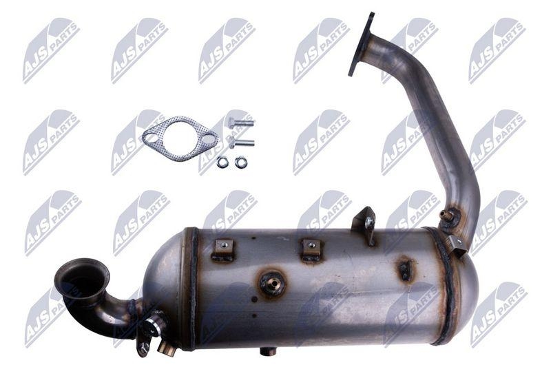 Filtru particule diesel Ford Focus II 1.6 TDCI 2004-2012; material Cordierit, Euro 4 / 5; 1619831; NTY, aftermarket