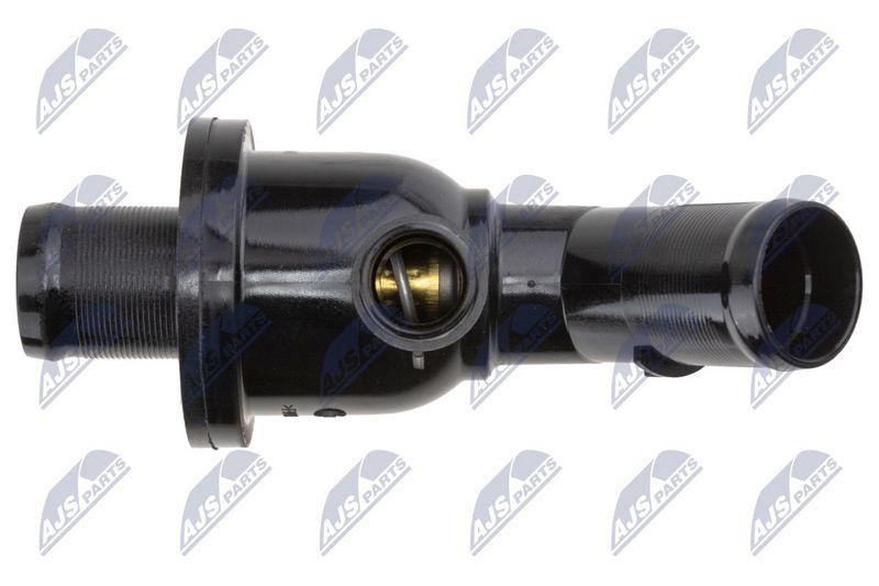 Termostat cu carcasa Renault Twingo III 0.9 TCE / 1.0 SCE 2014-, Smart Forfour 453 0.9 / 1.0 2014-; 110612674R; NTY, aftermarket