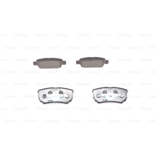 Set placute frana Bosch 0986424814, parte montare : Punte Spate, Mitsubishi Lancer 2000-, Outlander 2001-2008,