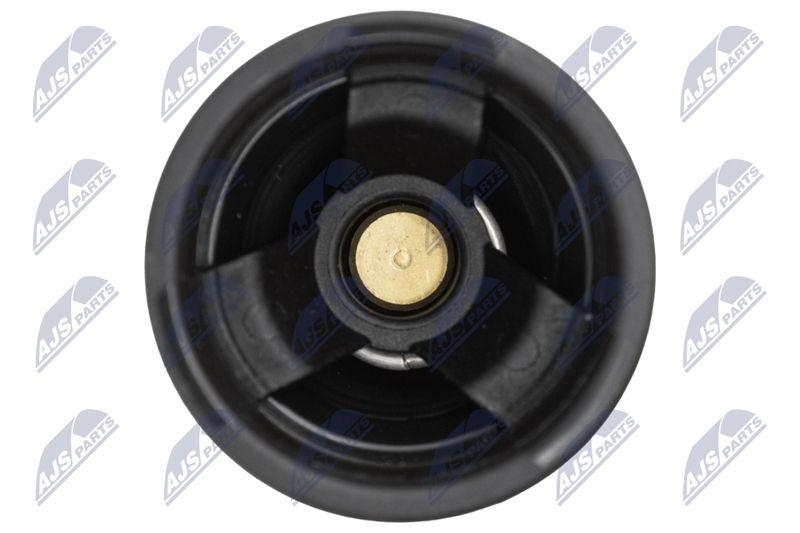 Termostat cu carcasa VW Touareg 3.0 TDI 2006-, Phaeton 3.0 TDI 2007-, Audi A4 2.7, 3.0 TDI 2007-, A5 2.7, 3.0 TDI 2007-, Q7 3.0 TDI 2006-; 059121113N; NTY, aftermarket