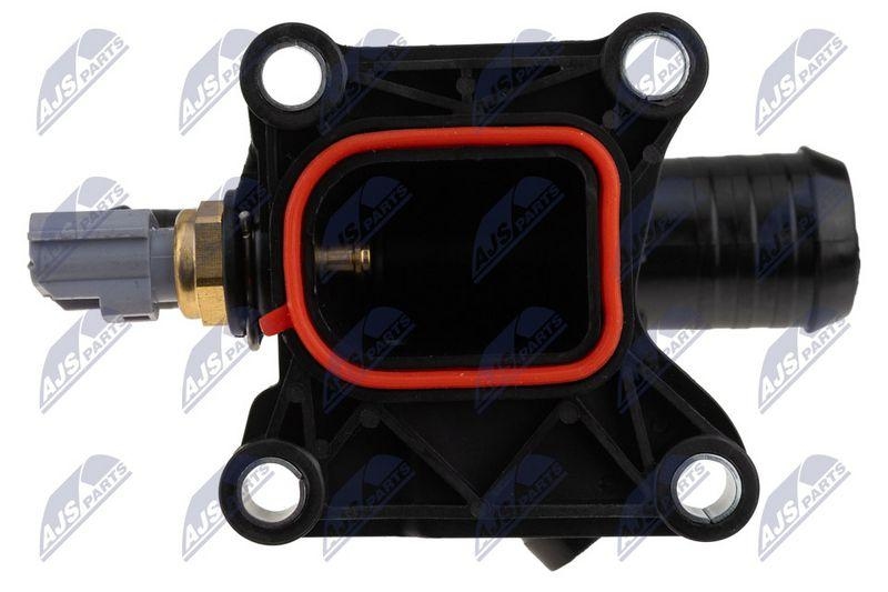 Carcasa termostat Land Rover Range Rover Vogue 2013-2017, Sport 2014-2017, Jaguar Xj 2010-, F-Pace 2016-, Xe 2015-, Xf 2009-2015, Xf 2016-, ; LRO38758; NTY, aftermarket