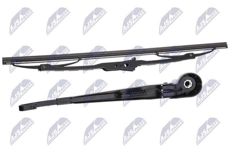 Brat stergator luneta + lama VW Passat B5 Variant 1997-2001, Audi A3 8l1 1996-2006, A4 B5 Avant 8d5 1994-2002, A6 C5 Avant 4b5 1997-2006; lungime lama 375mm / 15in; 8D9955407A; NTY, aftermarket