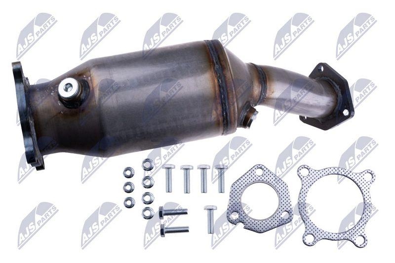 Catalizator Audi A4 B7 (Bul, Bgb, Bwe, Bpj, Byk) 2.0 TFSI 2004-2008, A6 C6 (Bpj) 2.0 TFSI 2005-2011; Euro 4 / 5; 8E0254200HX; NTY, aftermarket