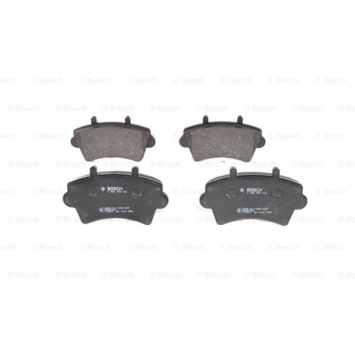 Set placute frana Bosch 0986494031, parte montare : Punte Fata, Nissan Interstar (X70) 2002-2010; Opel Movano, 1998-2010; Renault Master 2 (Jd) 1998-2010