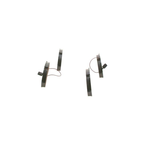 Placute frana Nissan Cabstar (F24m F24w) 09.06-12.13, Fata, BOSCH