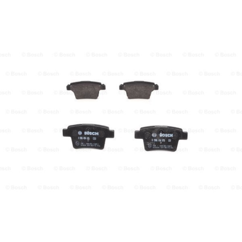 Set placute frana spate Ford Mondeo 3 (B5y), 10.2000-03.2007, Jaguar X-Type 2001-2009; Bosch 0986494076, parte montare : Punte Spate