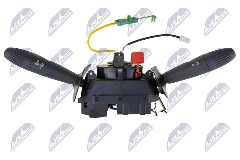 Comutator coloana directie Fiat Punto 1999-; functii: calculator bord, spalare, stergere luneta, lumini, spalare, stergere parbriz, frecventa stergere; 735381039; NTY, aftermarket