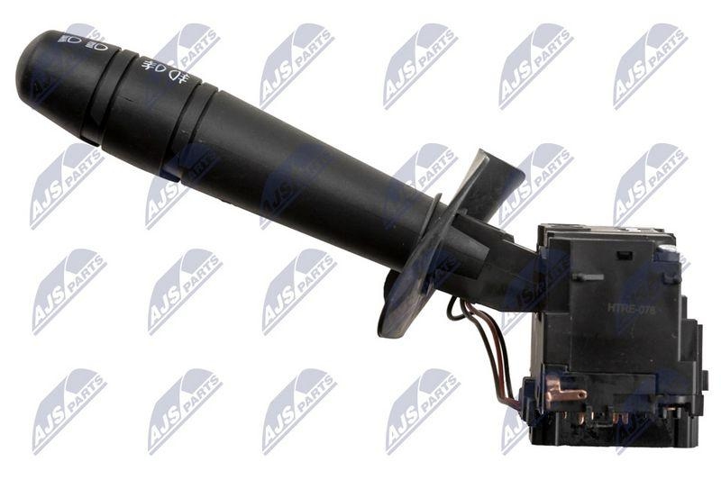 Comutator coloana directie Renault Clio II 1998-; functii: semnalizare, lumini, proiectoare ceata fata, spate; 7701066570; NTY, aftermarket