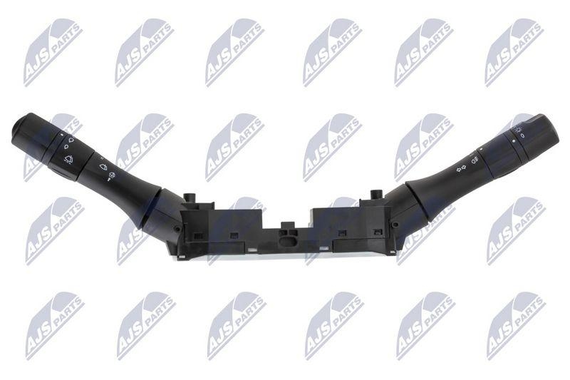 Comutator coloana directie Renault Fluence 2010-; functii: semnalizare, calculator bord, proiectoare ceata fata, spate, spalare, frecventa stergere, faza lunga; 255670039R; NTY, aftermarket