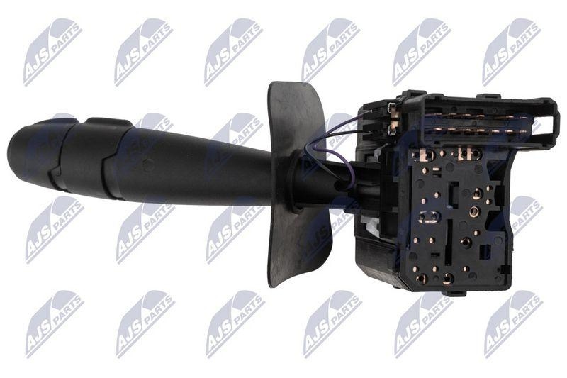 Comutator coloana directie Renault Megane 1995-; functii: calculator bord, spalare, stergere luneta, spalare, stergere parbriz, frecventa stergere, fara claxon; 7701040732; NTY, aftermarket
