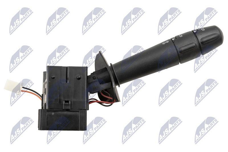 Comutator coloana directie Renault Megane I 1995-; functii: semnalizare, lumini, proiectoare ceata fata, spate, fara calculator bord, fara claxon, fara senzor unghi volan; 7701040730; NTY, aftermarket